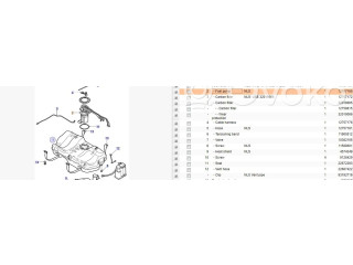 Vstřikovací čerpadlo 12757165 Saab 95 - 96 B235E