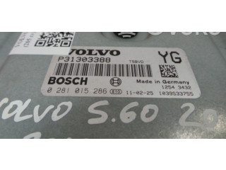 Řídící jednotka P31303388, 0281015286   Volvo S60 2011