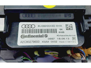 Блок управления климат-контролем 8U0820043D Audi Q3 8U