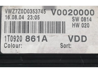 Панель приборов 1T0920861A   Volkswagen Touran I       
