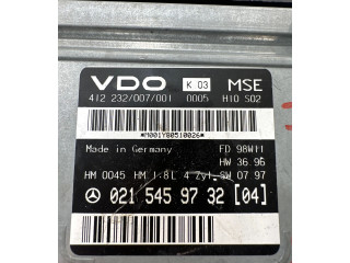 Řídící jednotka 0215459732, M001T80510026 Mercedes-Benz C W202 1998