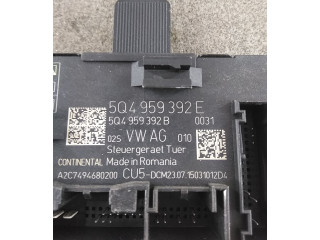 Блок комфорта 5Q4959392E, 5Q4959392EZ00 Skoda Octavia Mk3 (5E)