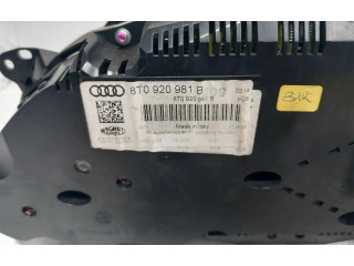 Панель приборов 8T0920981B, 503001520505 Audi A5 8T 8F