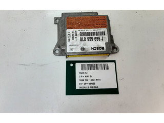 Блок подушек безопасности 8L0959655J, 8L0959655J   Audi A3 S3 8L