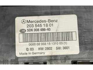 Pojistková skříňka 2035451801, 5DK00848640 Mercedes-Benz C W203 2005