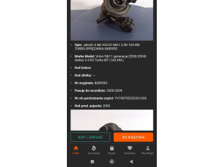  Турбина Volvo S60  8689592, 20002004         