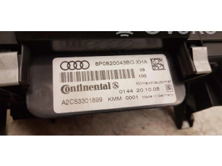 Блок управления климат-контролем 8P0820043BG   Audi A3 S3 A3 Sportback 8P