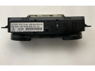 Блок управления климат-контролем A2518707289, A2518205089   Mercedes-Benz R W251