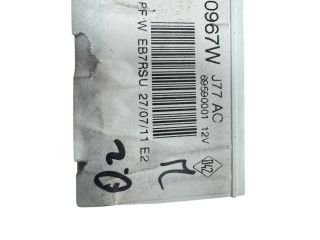 Блок управления климат-контролем 69590001, 30967W Renault Clio III