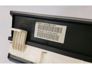 Панель приборов 7700839965, U6-5506R   Renault Safrane       