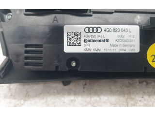 Блок управления климат-контролем 4G0820043L   Audi A6 S6 C7 4G