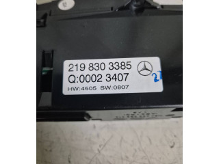 Блок управления климат-контролем 2198303385, 00023407   Mercedes-Benz CLS AMG C219