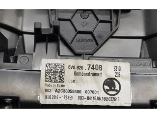 Спидометр (приборный щиток) 6V0920740B, 6V0920740B   Skoda Fabia Mk3 (NJ)   