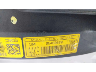 Вентилятор радиатора     95483689, F00S3D2018    Chevrolet Aveo 1.4