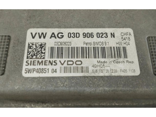 Блок управления двигателем Блок управления 03D906023N Skoda Fabia Mk2 (5J)