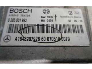 Блок подушек безопасности A1648207926, 0285001993   Mercedes-Benz ML W164