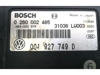 Блок управления коробкой передач 001927749D, 0260002485   Volkswagen Polo III 6N 6N2 6NF