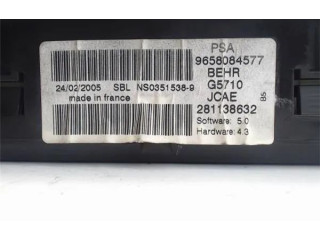 Турбина Блок управления кондиционера воздуха / климата/ печки (в салоне) Citroen C4 Aircross 6451SN, 6451SP для двигателя 9HY (DV6TED4)