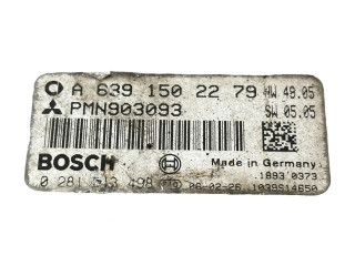 Блок управления двигателя A6391502279, 0281013498   Mitsubishi Colt