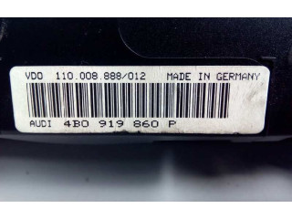 Спидометр (приборный щиток) 4B0919860P, E1-A2-8-2   Audi A6 Allroad C5