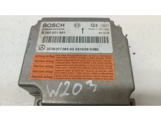 Блок подушек безопасности 2038207385, 0285001881   Mercedes-Benz C W203