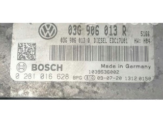 Блок управления двигателя 03G906013R, 0281016628 Skoda Fabia Mk2 (5J)