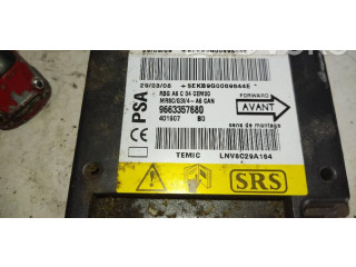 Блок подушек безопасности 9663357680, TEMIC   Citroen C2