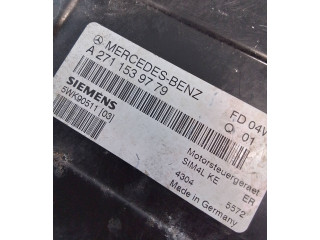 Řídící jednotka A2711539779, 5WK90511   Mercedes-Benz SLK R171 2008