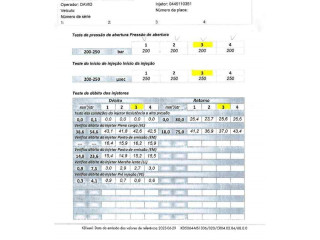 Vstřikovač 0000055219886, 0445110351 Fiat Punto Evo