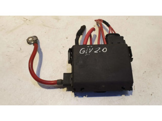 Узел подключения плюсовых проводов