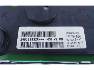 Панель приборов 248103932R, E2-A1-35-4 Dacia Lodgy