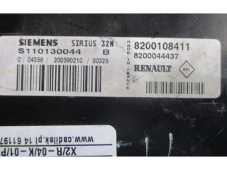 Řídící jednotka 8200108411, 8200108411 Renault Thalia I 2001