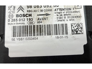 Блок подушек безопасности 9808309280, 0285012193 Peugeot 2008 I
