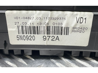 Přístrojová deska Volkswagen Tiguan 2011 5N0920972A