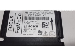 Блок подушек безопасности F1ET14B321CC, 0285014129   Ford Focus
