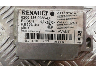 Блок подушек безопасности 8200136038B Renault Clio II