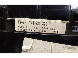 Přístrojová deska Volkswagen Sharan 2001 7M3920820H