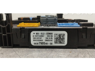 Блок управления 9830790580, BSIEL3 Citroen Berlingo