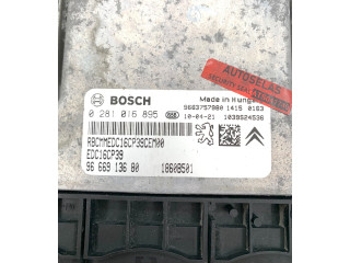 Блок управления двигателя 9663757980, 9666913680 Mitsubishi Outlander