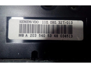 Přístrojová deska Mercedes-Benz C W203 2035405348