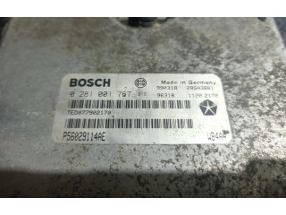 Блок управления двигателем Блок управления P56029114AE Jeep Grand Cherokee (WJ)