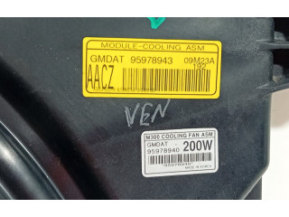 Электрический вентилятор радиаторов 95978940, 95978943 Chevrolet Spark