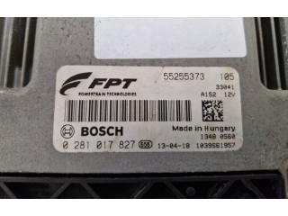 Блок управления двигателя 55255373   Fiat 500L