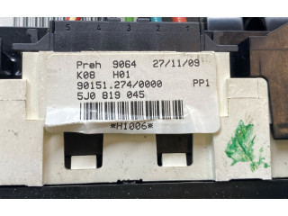 Блок управления климат-контролем 5J0819045 Skoda Fabia Mk2 (5J)