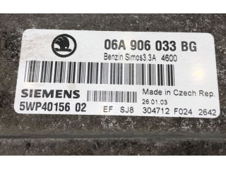 Блок управления двигателем Блок управления 06A906033BG Skoda Octavia Mk1 (1U)