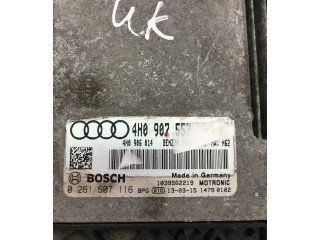 Блок управления двигателя 4H0907557, 0261S07116   Audi A8 S8 D4 4H
