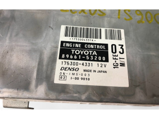Блок управления двигателем Блок управления 8966153200   Lexus IS 200-300