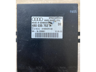 Блок управления голосом 4B0035753A Audi A6 S6 C5 4B