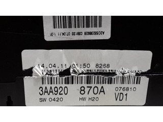 Přístrojová deska Volkswagen PASSAT B7 2012 3AA920870A