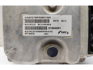 Блок управления двигателя 51904061   Fiat Punto (199)